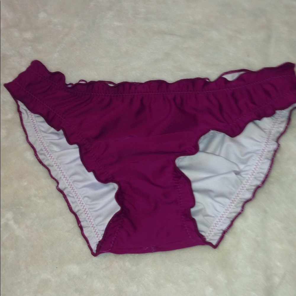 Maroon Bikini Bottoms